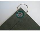 Plachta vysoce vodě odolná 510g/1m2 - khaki