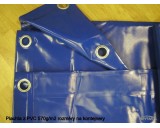 Plachty z PVC 570g/m2 5x6m modrá