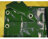 Plachty z PVC 570g/m2 8x10m zelená