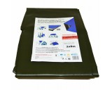 Plachty 3x7m - SUPER 200gr/1m2 olivov