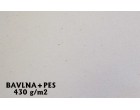 Metr celtoviny 50% Bavlna+ 50%Polyester - 430g/m² - ren - cena za 1 bm